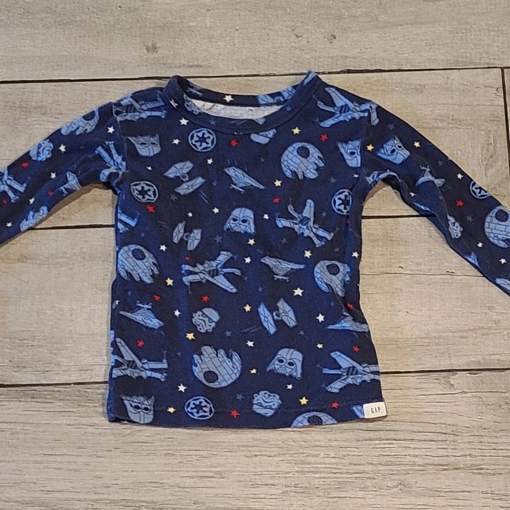🍦 Gap kids Star Wars pajama top🧋